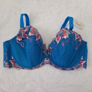 NWT Soma Limited Edition Sensuous Lace Floral Balconet Bra Size 42DD